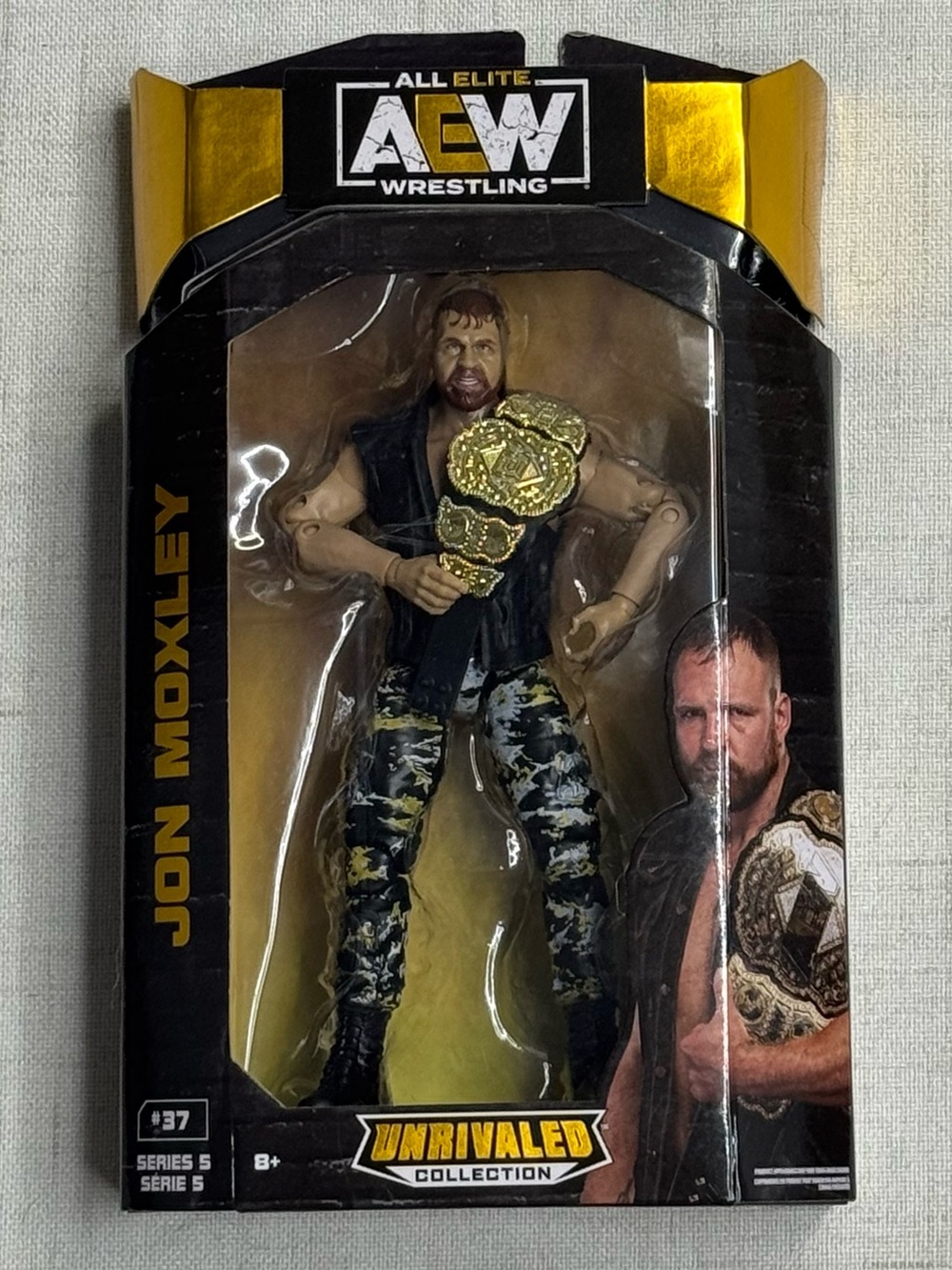 2021 AEW Jazwares Unrivaled Collection Series 5 #37 Jon Moxley